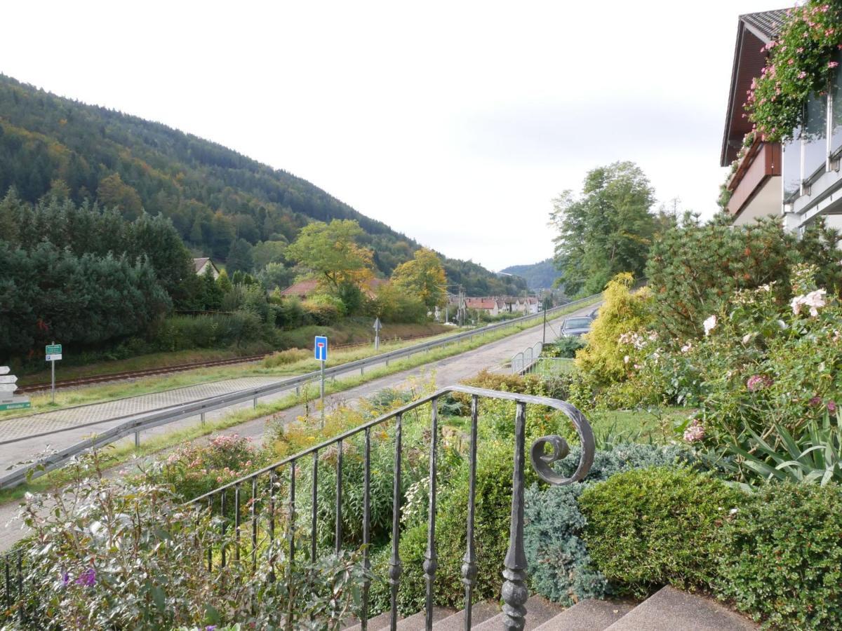 Ferienwohnung Am Eiberg Bad Wildbad Exterior foto